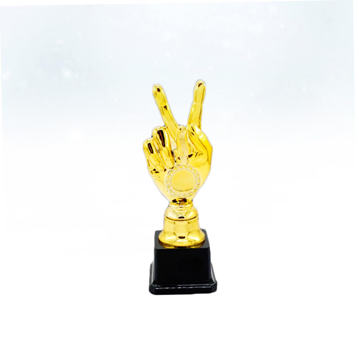 BCOATH 2-Pack Kids Trophy Cup Set - Mini Competition Awards with Golden Balloon & Reusable Base - Perfect for School Events, Sports Awards & Birthday Party Prizes