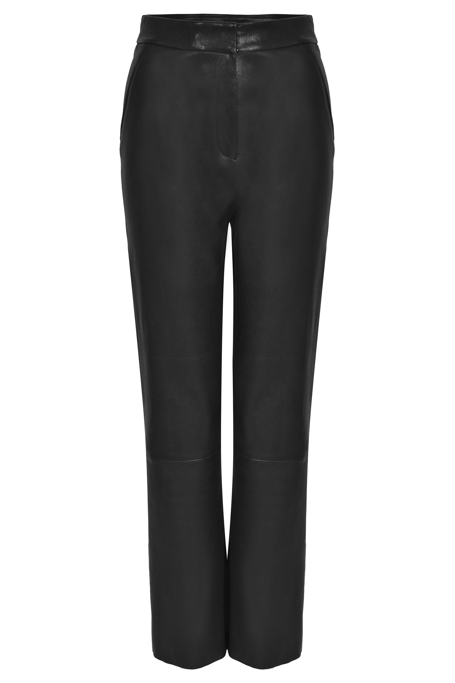 Premium Genuine Husk Crop Leather Jacket - Black | Stylish Vegan Leather Outerwear for Women & Men | Perfect for Casual Wear, Outdoor Adventures & Fashion Statements