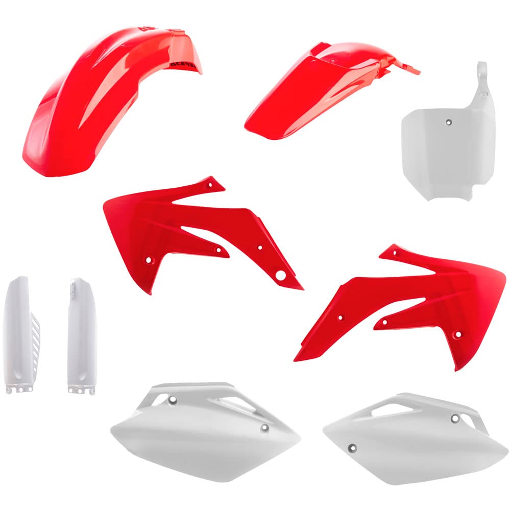 Acerbis Full Plastic Kit Original - High-Quality Replacement for Dirt Bikes & ATVs - Perfect for Off-Road Racing & Trail Riding