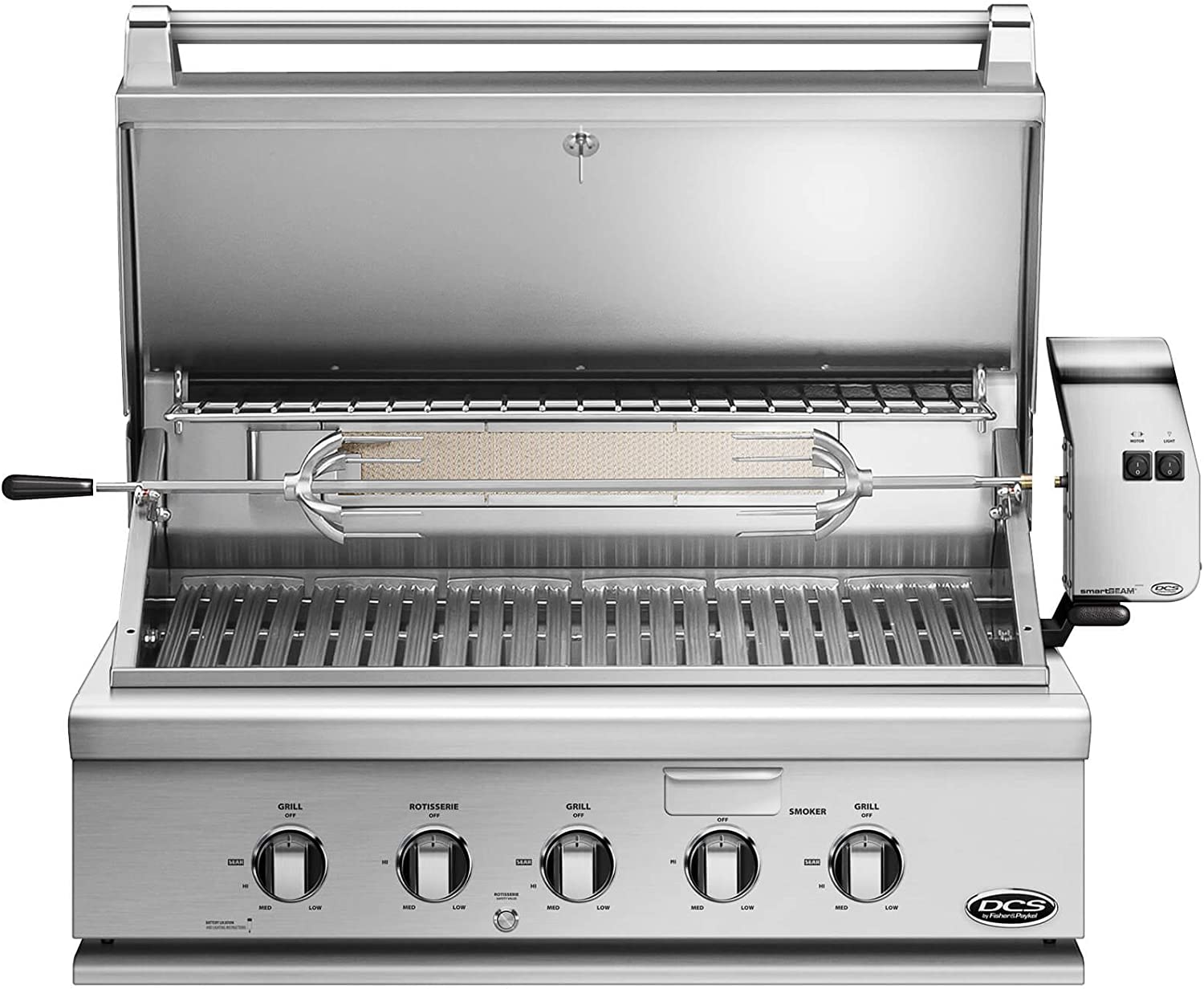DCS 36-Inch Series 7 Professional Gas Grill - Outdoor BBQ Grill for Backyard, Patio & Tailgating | Heavy-Duty Stainless Steel Construction