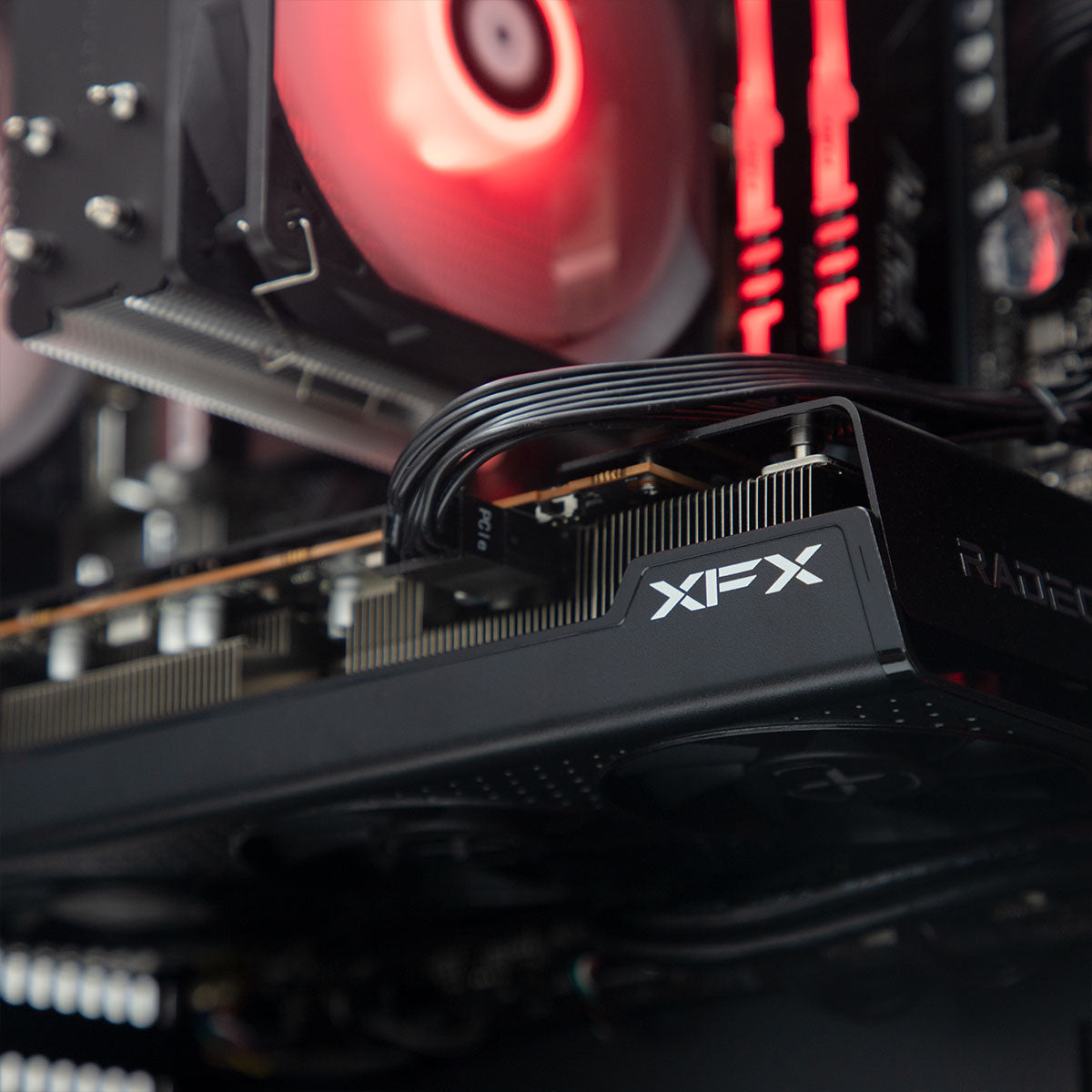 Carnage RX 7600 Ryzen 5 5600 Gaming Desktop Computer - High Performance PC for 1080p & 1440p Gaming, Streaming & Content Creation