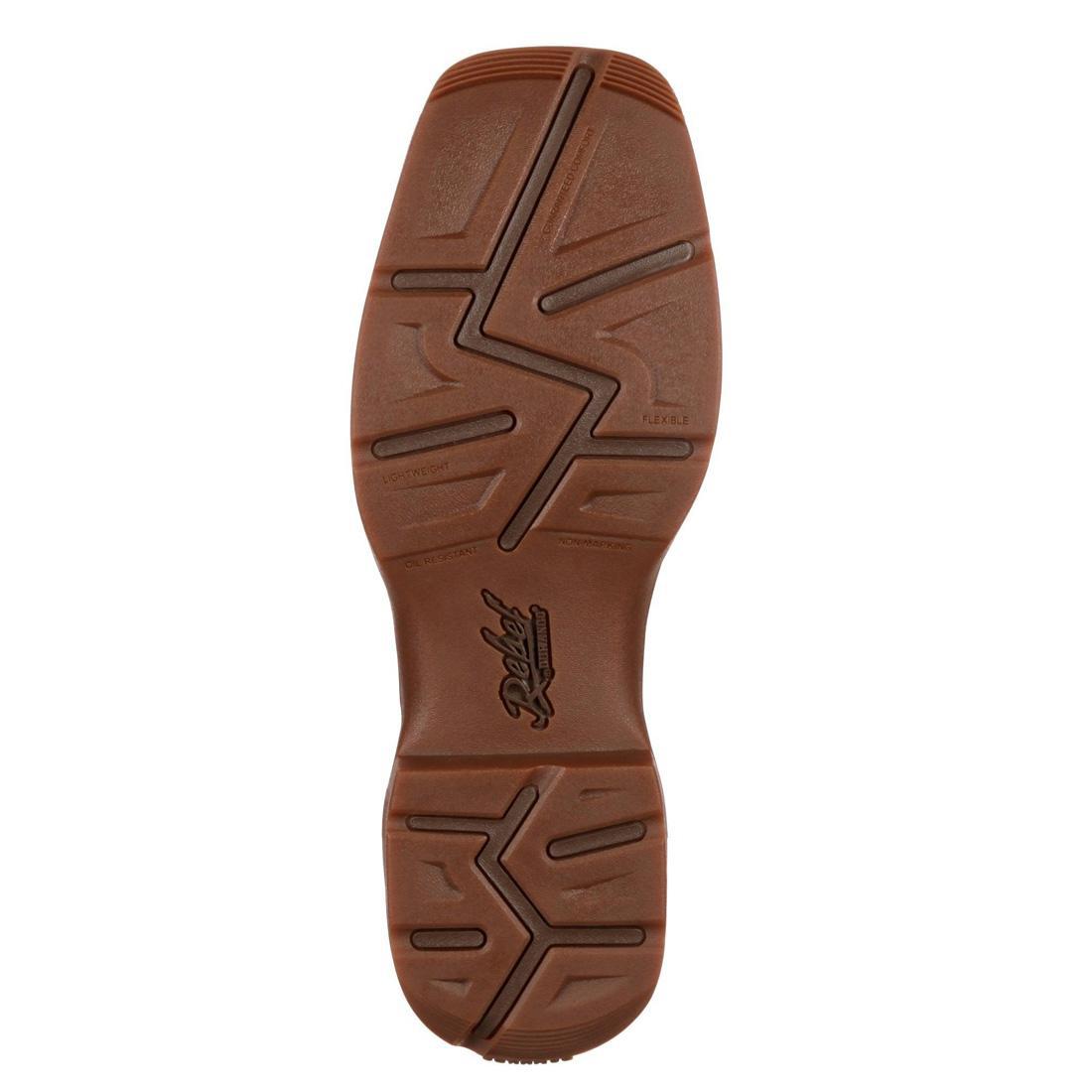 Rebel Brown Pull On Western Boots for Women - Comfortable Cowboy Boots with Easy Slip-On Design - Perfect for Country Rides, Concerts & Western Fashion