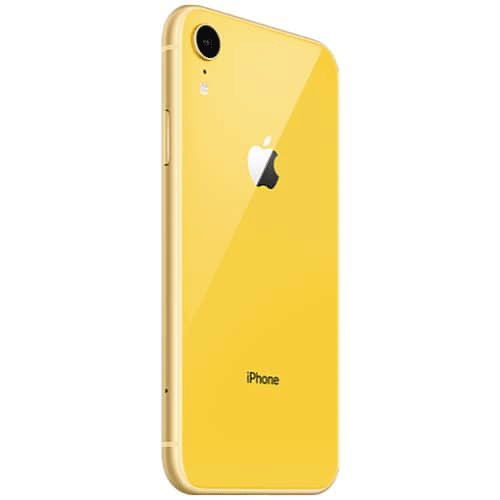 Refurbished iPhone XR 128GB Unlocked - Yellow (No Face ID) | Eco-Friendly Smartphone for Work, Travel & Everyday Use