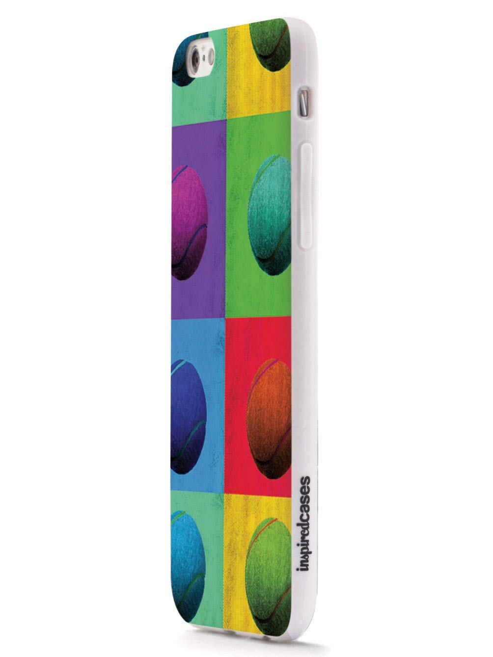 Inspired 3D Textured Protective Phone Case for Apple iPhone 12 - Pop Art Tennis Design - Shockproof & Scratch-Resistant Cover - Perfect for Sports, Travel & Everyday Use