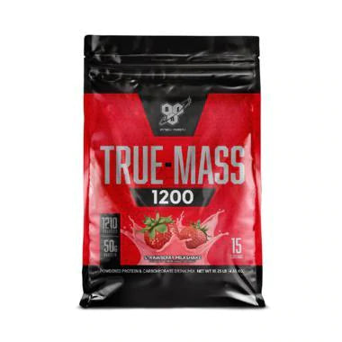 BSN True Mass 1200 Weight Gainer Protein Powder - High Calorie Muscle Building Supplement for Bodybuilding & Post-Workout Recovery