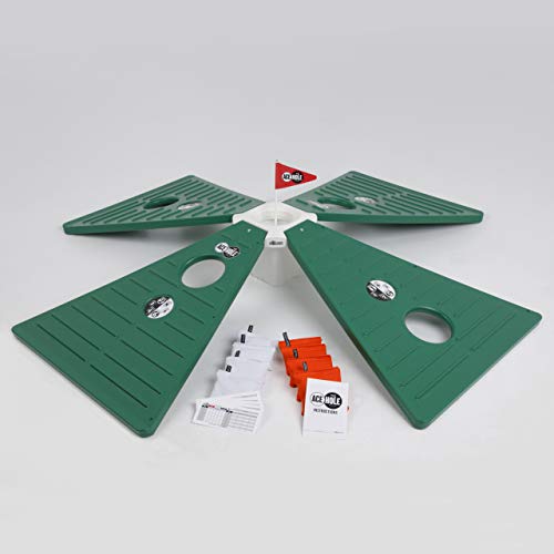 Premium Cornhole Game Set for Outdoor Fun - OS Home and Office Ace Hole Golf Bean Bag Toss Game - Perfect for Backyard Parties, Tailgating, and Family Gatherings