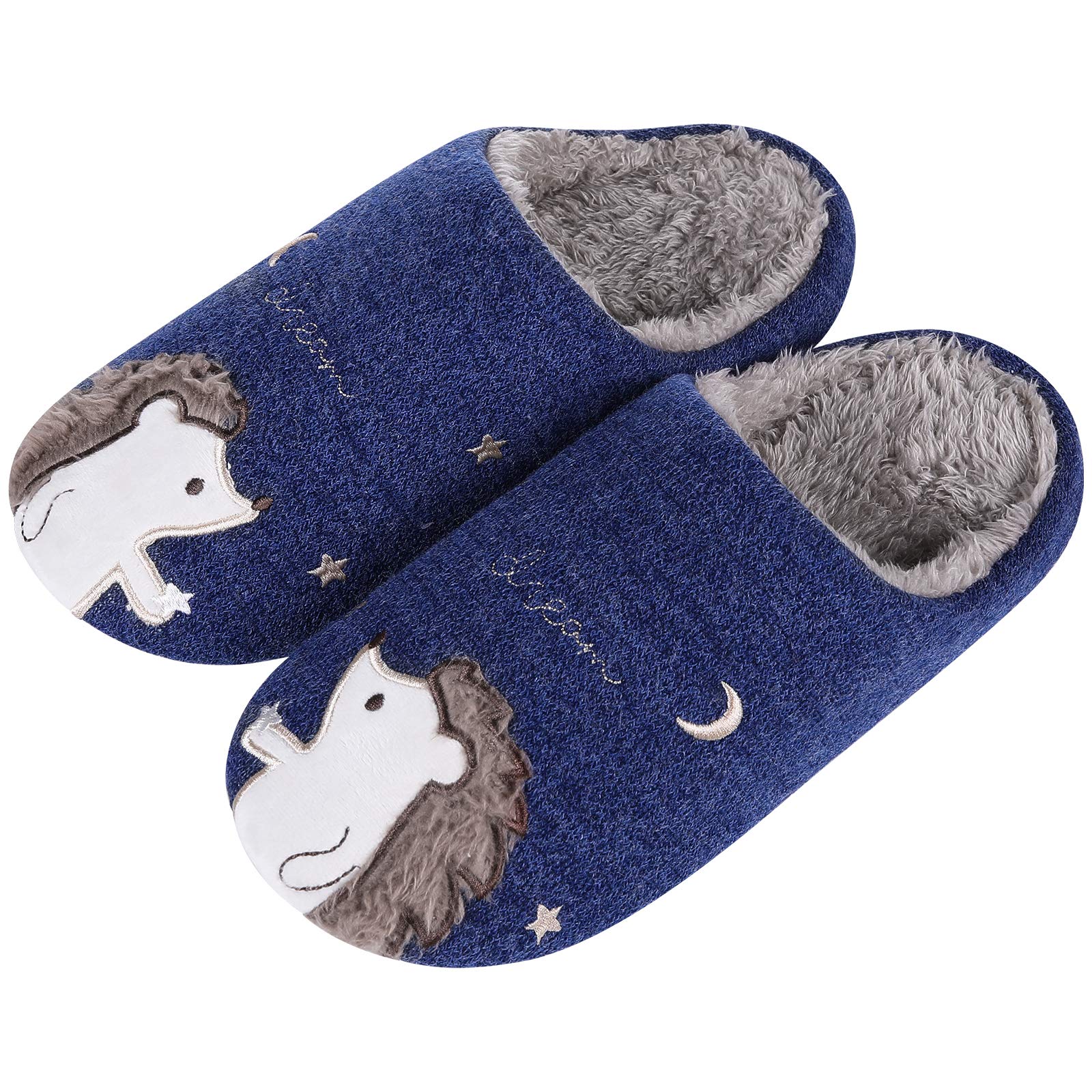 **Adorable Unicorn House Slippers for Kids - Soft Fuzzy Indoor Slippers with Waterproof Sole - Perfect for Home, Playtime & Gifts**