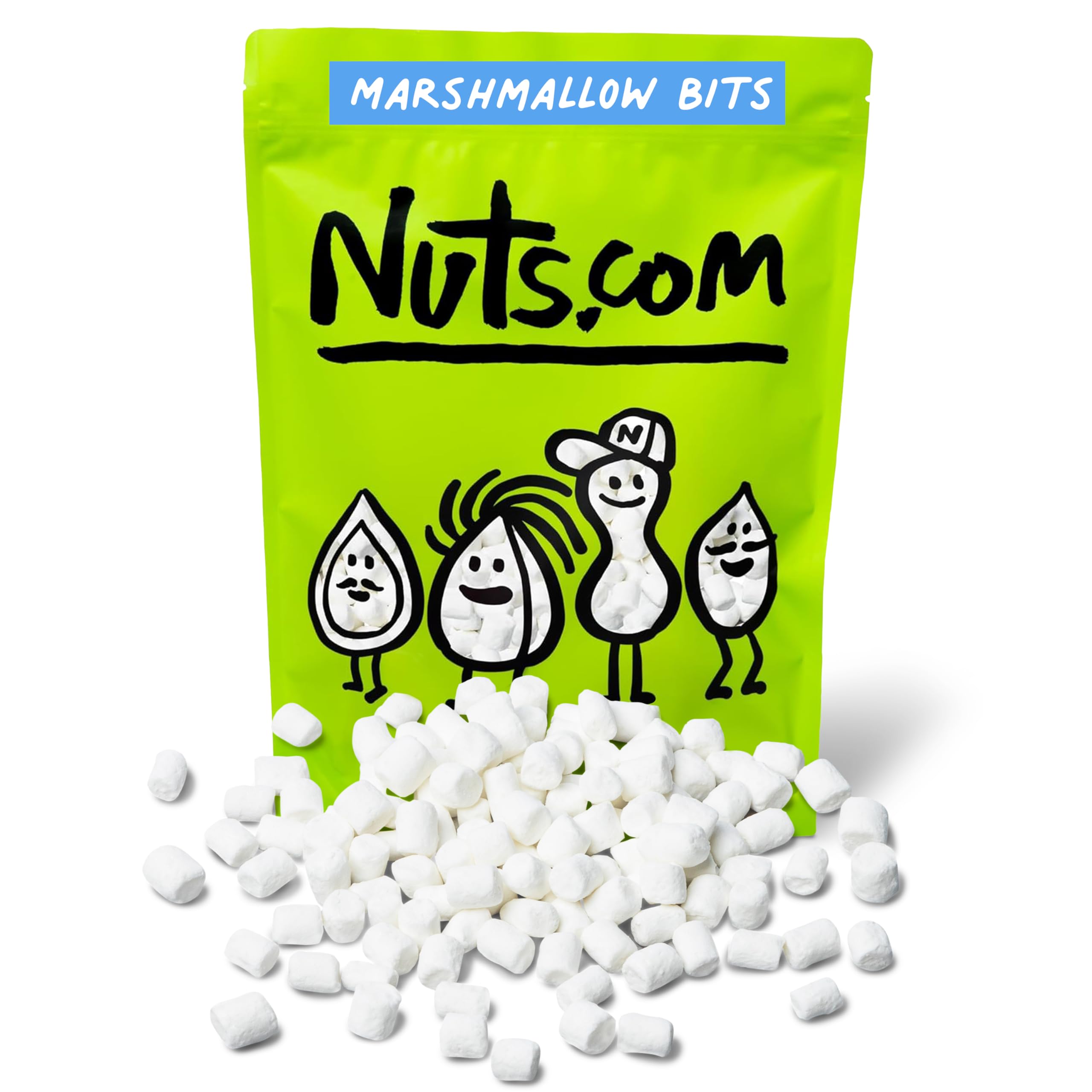 Premium Freeze-Dried Mini Marshmallows - Dehydrated Marshmallow Bits for Hot Chocolate, Ice Cream Toppings & S'mores - White Vanilla Flavored Cereal Toppers (1.5 lbs) - Perfect for Baking, Camping & Dessert Decorations