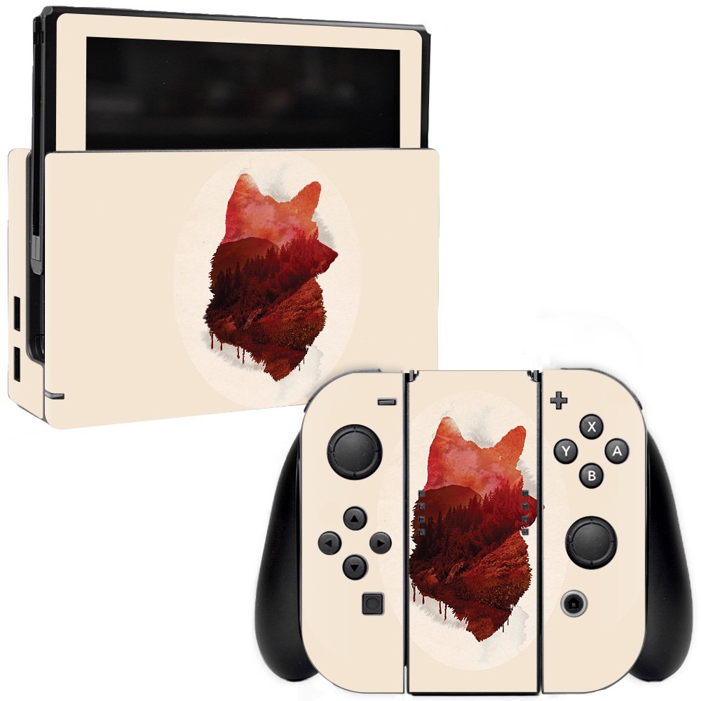 MightySkins Protective Vinyl Decal Wrap Cover for Nintendo Switch - Great Escape Design | Durable, Customizable & Easy to Apply | Made in USA | Perfect for Gaming Protection & Personalization