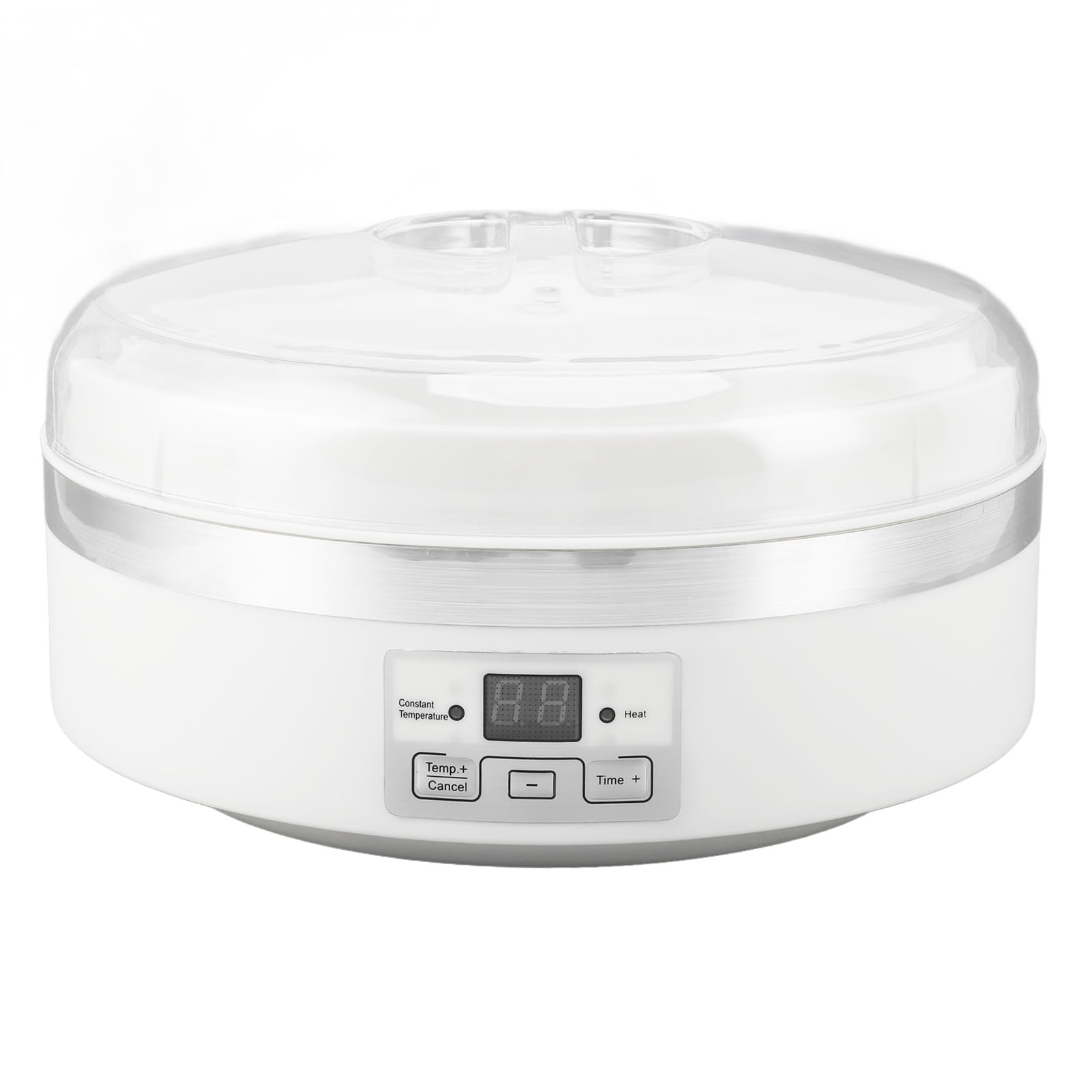Electric Yogurt Maker Machine with 7 Glass Jars - Automatic Greek Yogurt Maker with Temperature & Time Control - Perfect for Homemade Yogurt at Home - Ideal for Healthy Breakfast, Snacks & Keto Diet
