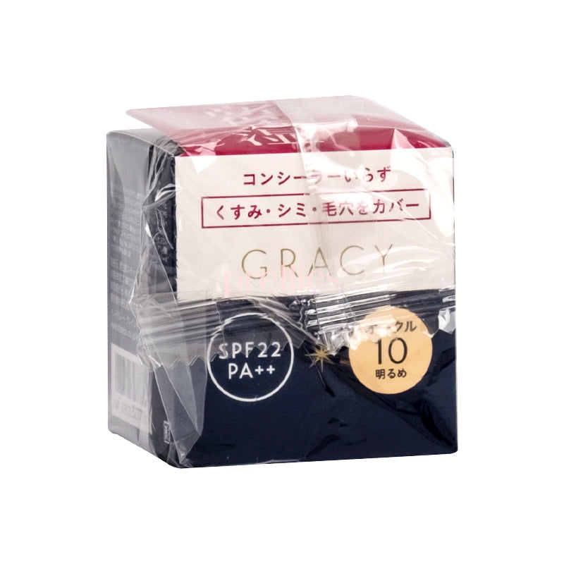 Shiseido INTEGRATE GRACY Moist Cream Foundation OC10 25g - Hydrating Liquid Makeup with SPF for Dry Skin, Full Coverage & Natural Finish - Perfect for Daily Wear, Office & Special Occasions