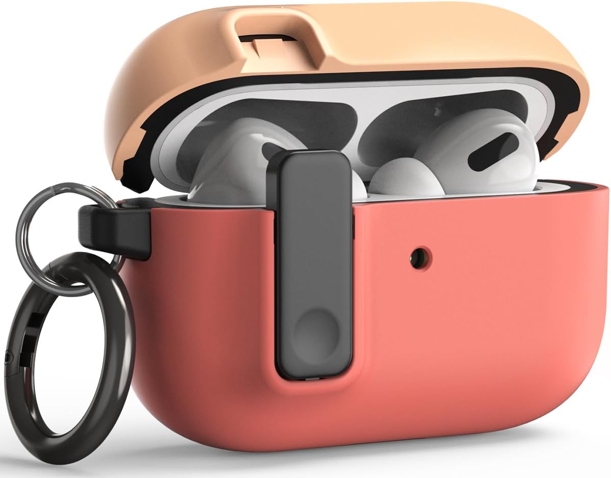 Apple AirPods Pro 2 Protective Case - Modern Lock Series with Secure Closure | Perfect for Travel, Workouts & Everyday Use