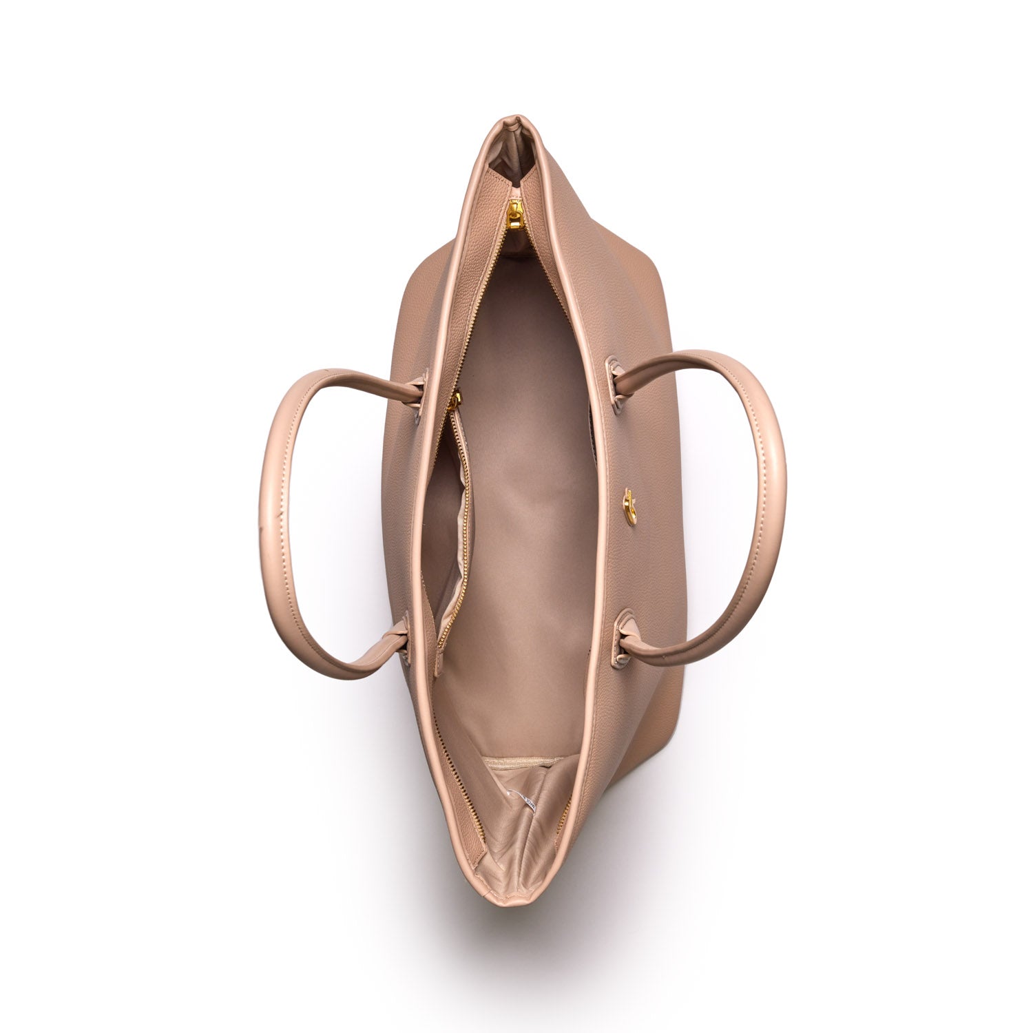 Stylish Pebble Tote Bag in Nude - Perfect for Work, Travel & Everyday Use | Durable & Fashionable Women's Shoulder Bag