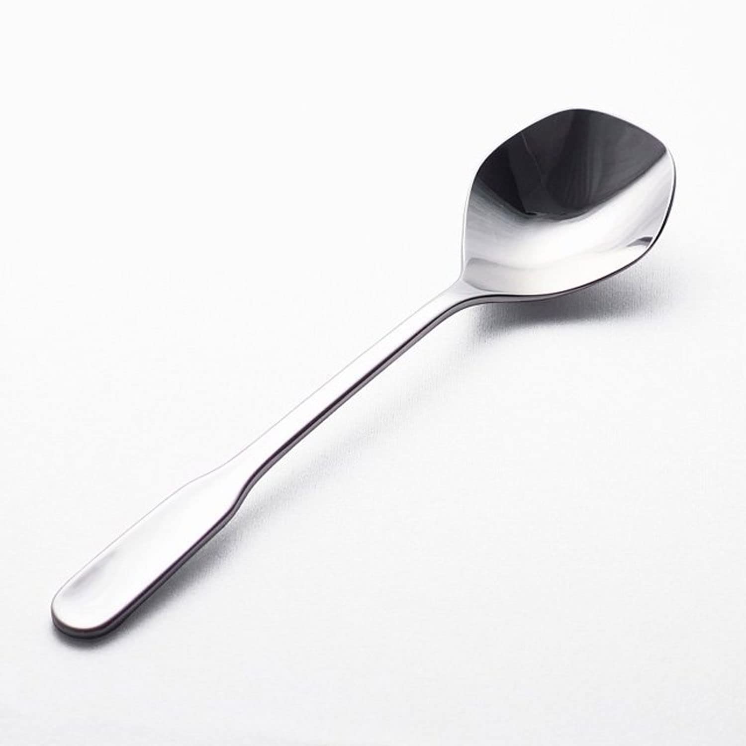 Yamazaki ES6 Stainless Steel Soup Ladle - Hexagonal Handle Design for Ambidextrous Use | Perfect for Serving Soups, Stews & Sauces in Kitchens & Restaurants