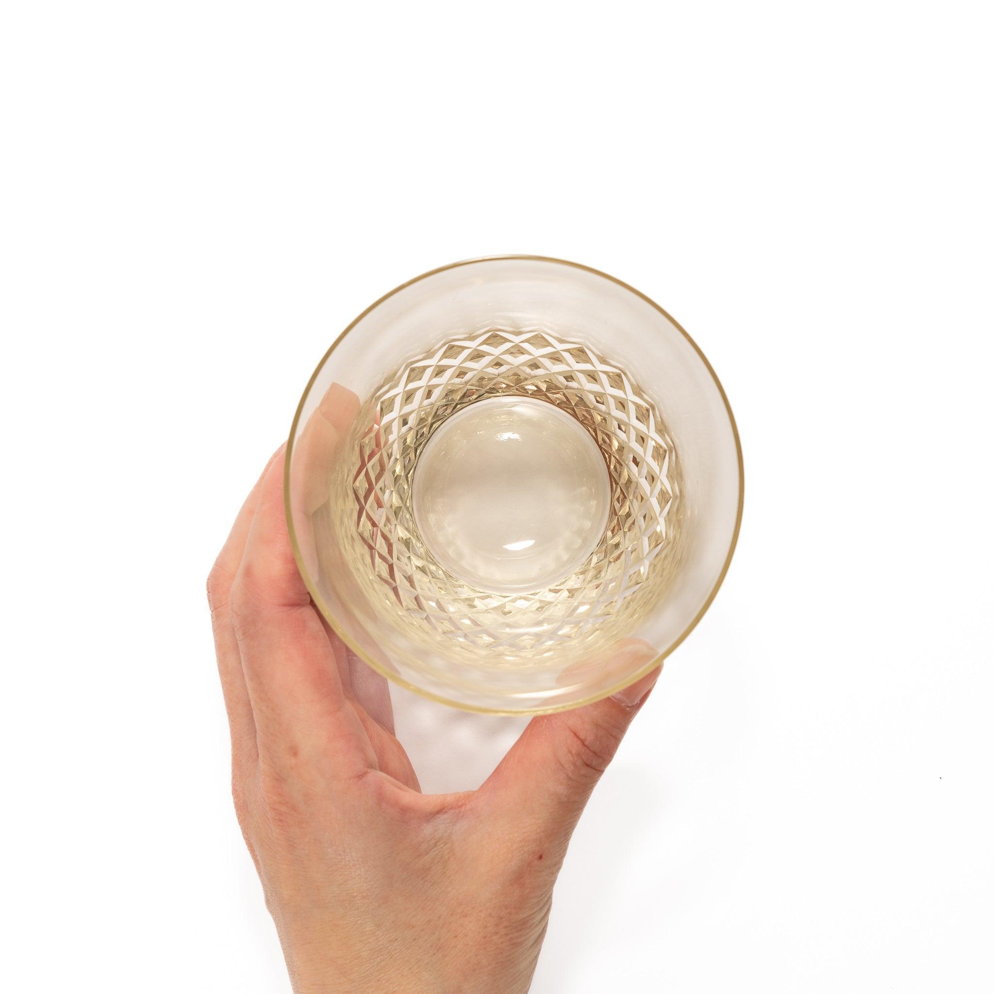 Vintage Style Rocks Glasses - Set of 4 Old Fashioned Whiskey Glasses for Bourbon, Scotch & Cocktails - Perfect for Home Bar, Gifts & Entertaining