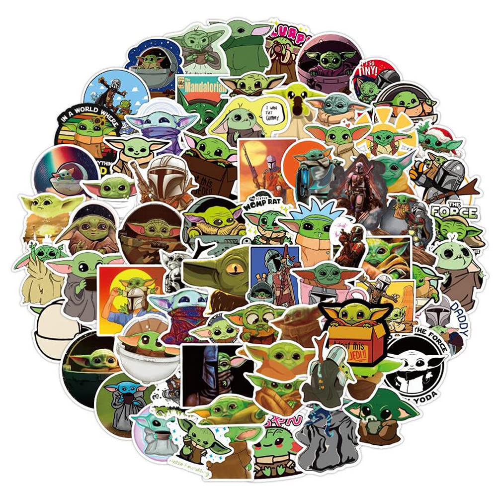 100Pcs Anime Stickers - Waterproof Vinyl Decals for Water Bottles, Cars, Motorcycles & Laptops - Cute Japanese Cartoon Character Stickers for DIY Decoration & Personalization