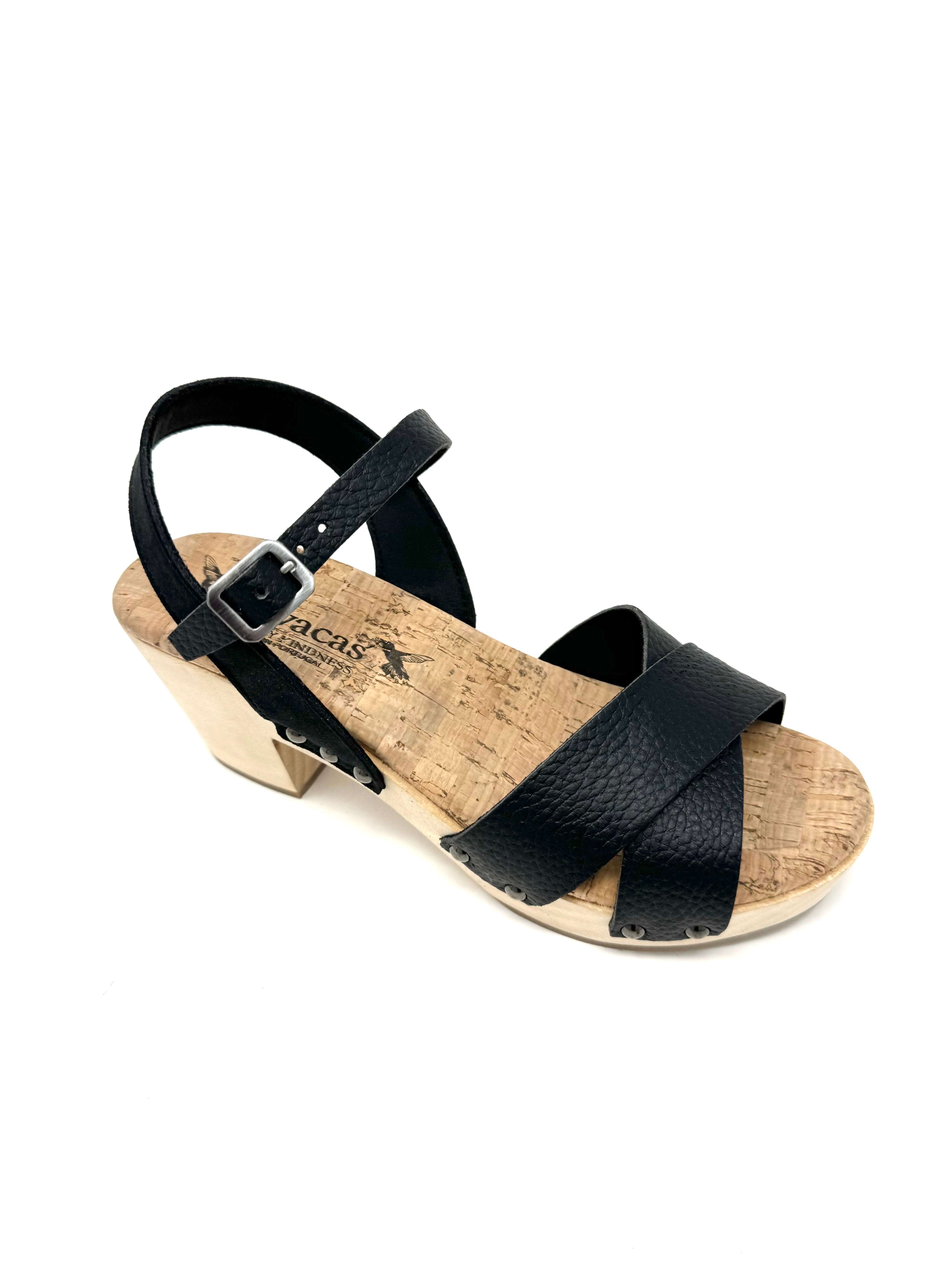 Novacas Black Chloe Clog - Comfortable & Stylish Women's Slip-On Shoes for Casual Wear, Work & Outdoor Activities