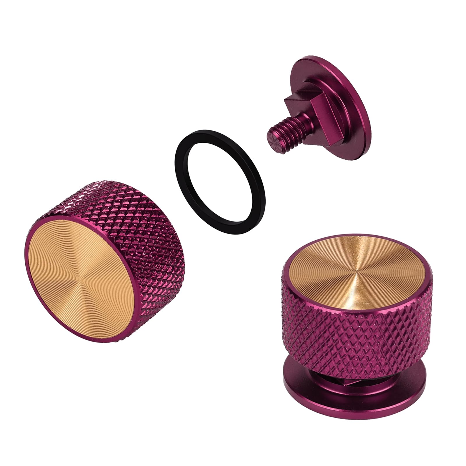 3MIRRORS Welding Hood Pipeliner Fasteners - Replacement Headgear for Welding Helmets (Red) - Ideal for Construction, Metal Fabrication & DIY Welding Projects