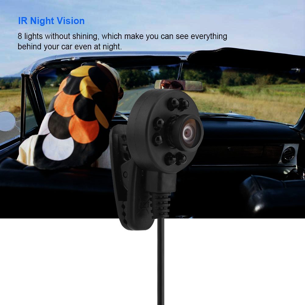 Tihebeyan HD 170° Wide Angle Security Camera with 8 LED IR Night Vision & Audio Recording - PAL Model for Home, Office & Outdoor Surveillance