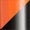 Orange w/Black Banjos and Bolts