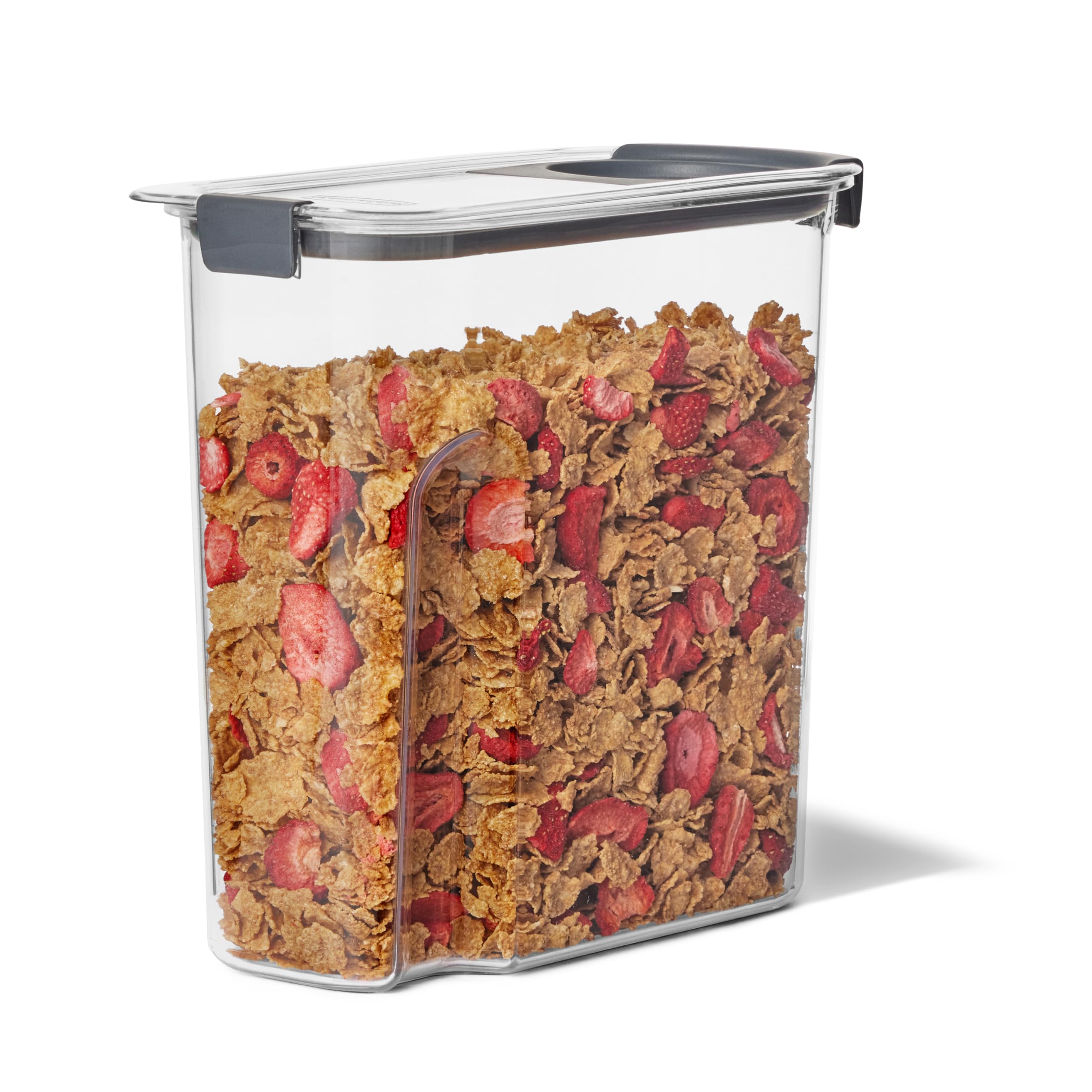 Rubbermaid Brilliance 32oz Airtight Food Storage Container - BPA-Free, Shatterproof & Dishwasher-Safe for Cereal, Snacks, Flour & Dry Goods | Perfect for Kitchen Pantry Organization & Meal Prep