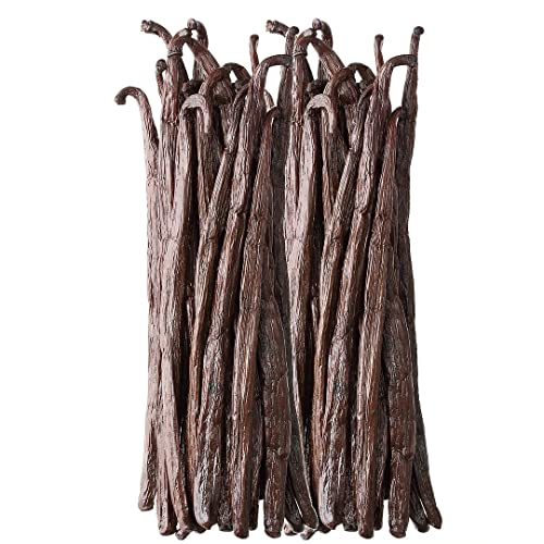 Premium Grade A Papua New Guinea Vanilla Beans Whole Pods - 1 LB Bulk for Homemade Vanilla Extract, Baking, Ice Cream & Cooking | Perfect for Chefs, Bakers & DIY Vanilla Powder at Home
