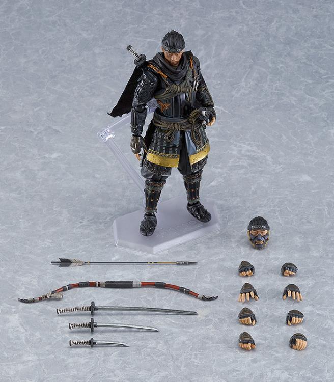 Figma Jin Sakai Action Figure - Ghost of Tsushima Collectible Model for Anime Fans & Video Game Lovers - Perfect for Display, Cosplay & Gift Giving