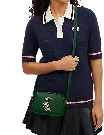 **Coach Disney X Coach Mini Jamie Camera Bag with Sled Motif – Stylish Crossbody Bag for Women, Perfect for Travel, Parties & Everyday Use**