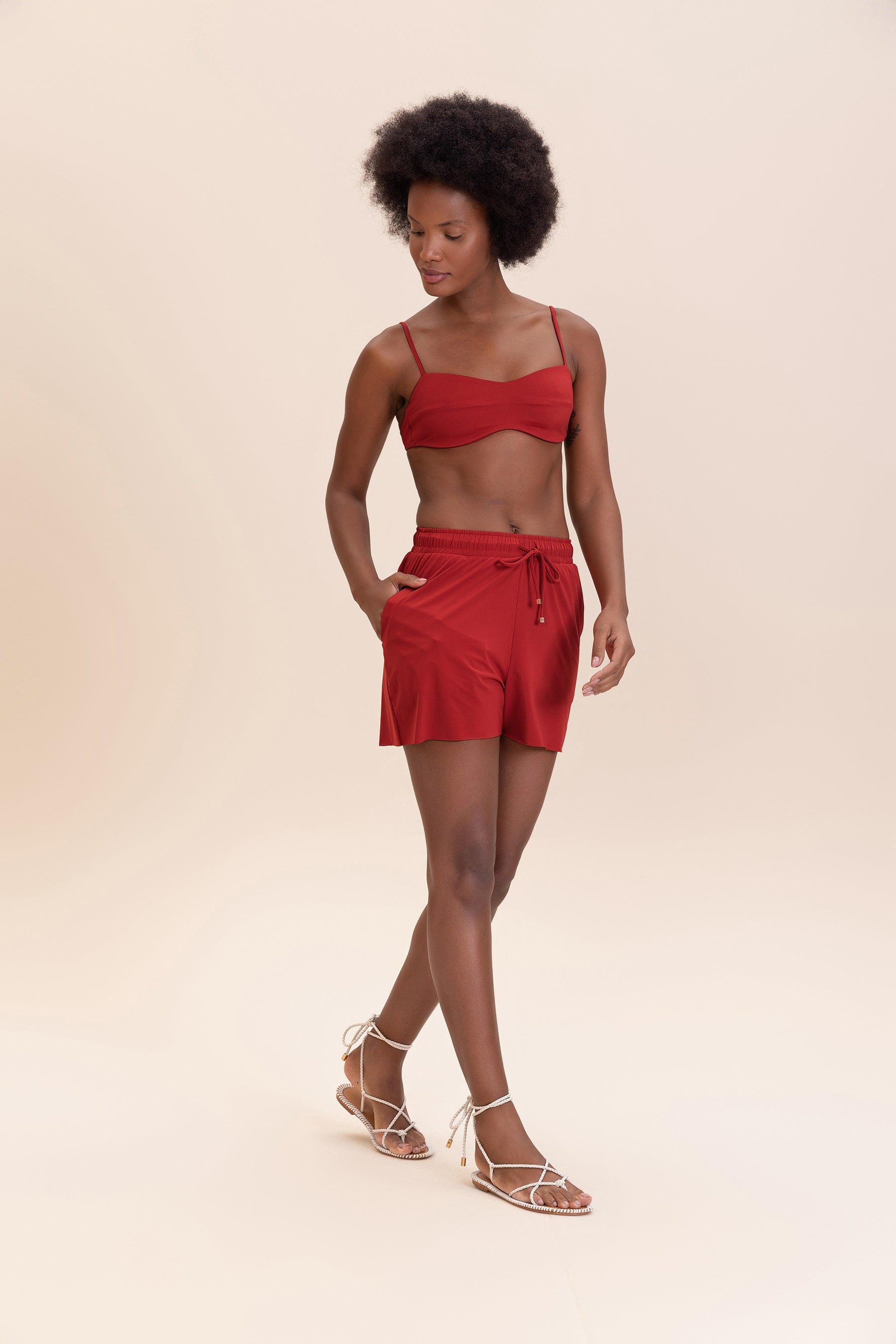 Essential Wide Shorts for Women - Comfortable High Waist Casual Shorts with Pockets | Perfect for Summer, Travel, and Lounge Wear
