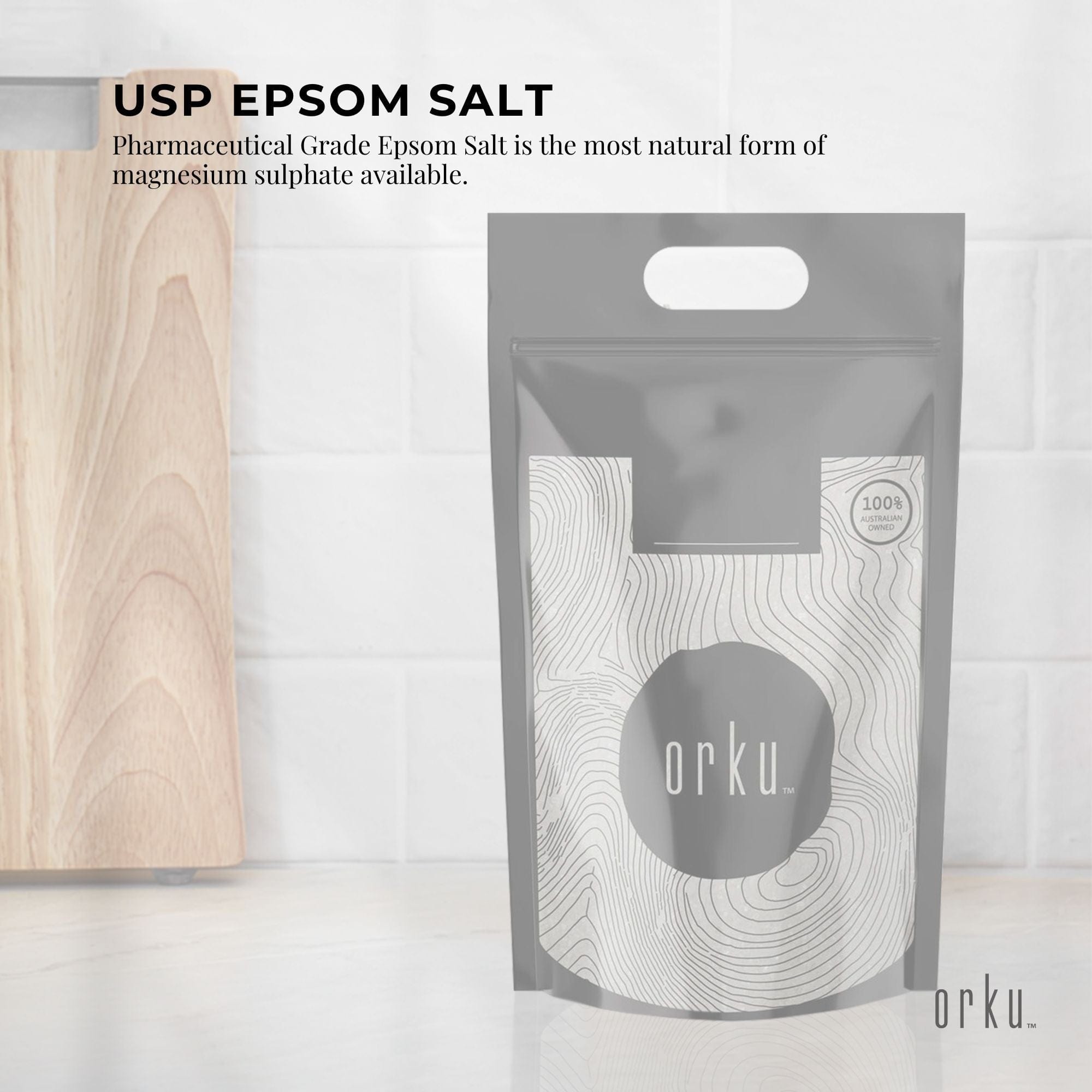 Bulk 10kg USP Epsom Salt Pharmaceutical Grade Magnesium Sulfate Bath Salts for Relaxation, Muscle Recovery & Detox | Spa, Foot Soak & Gardening Use