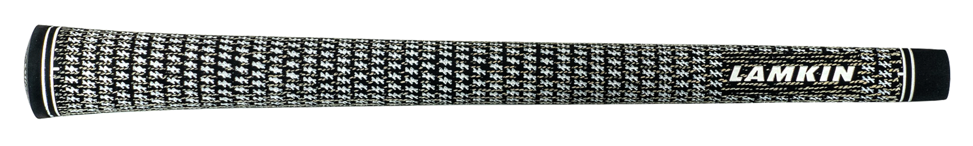 Lamkin Crossline Cord Golf Grip - Black, All-Weather Traction, Enhanced Comfort for Better Control - Perfect for Golfers Seeking Improved Performance on the Course