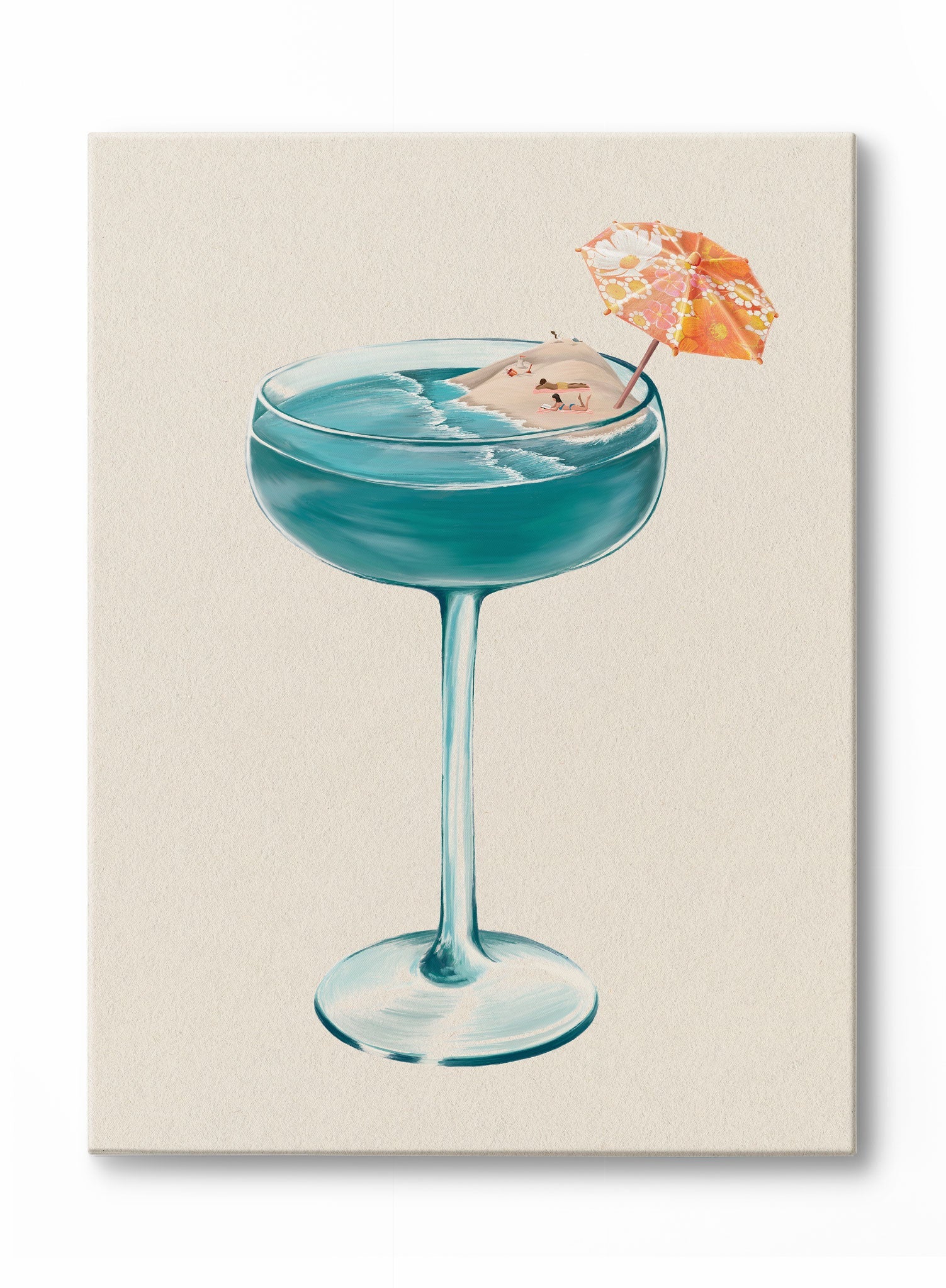 Stylish Poolside Drink Holder - Insulated Beverage Cup for Summer Relaxation by the Pool, Beach, or Backyard | Perfect for Cocktails, Smoothies, and Iced Coffee