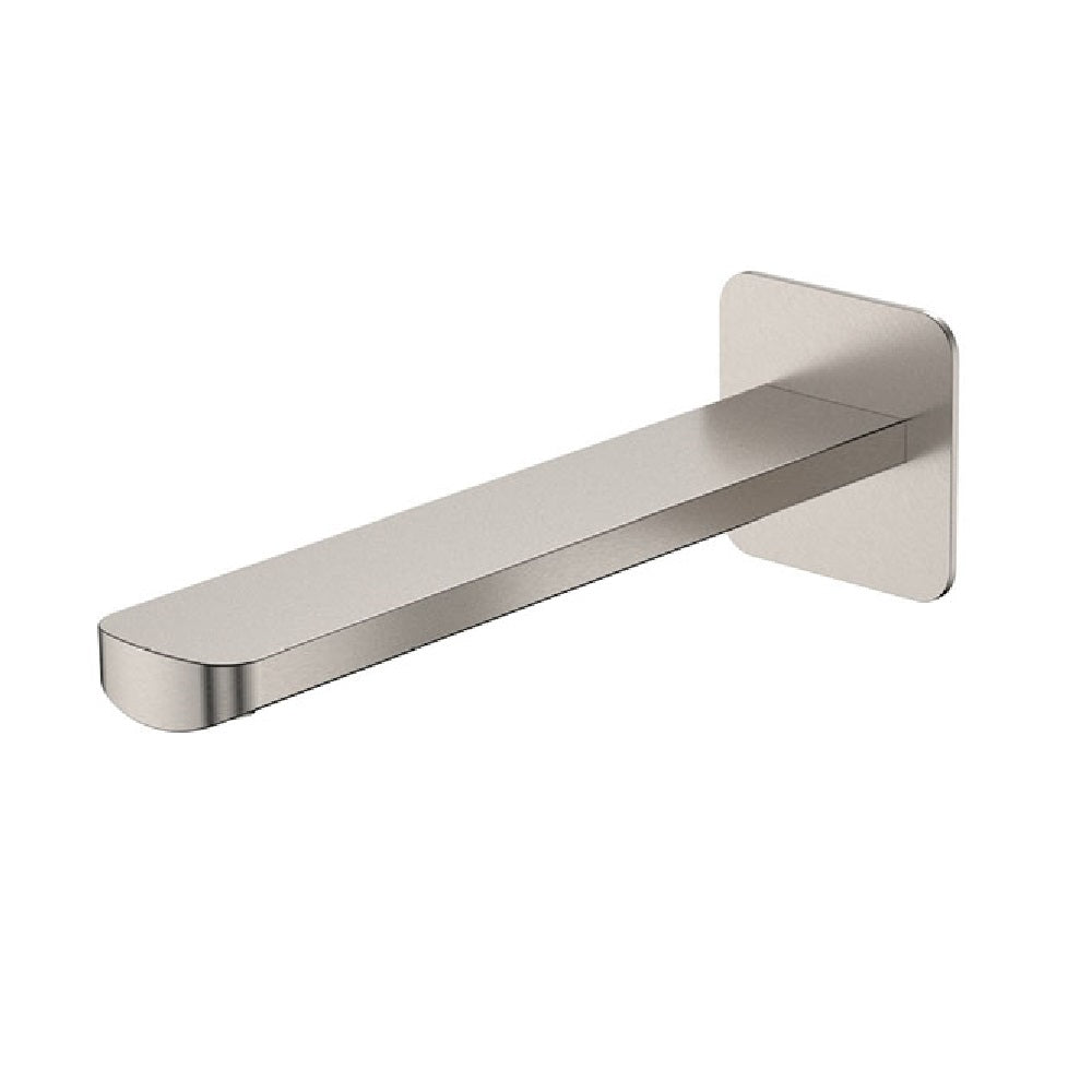 Fienza 233001BN Tono Spout Only 160mm Brushed Nickel Faucet - Perfect for Bathroom Sink, Vanity, and Powder Room Installation