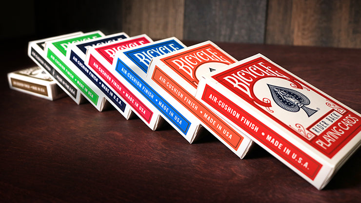 Premium Bicycle Standard Playing Cards - Red Deck for Poker, Magic Tricks & Card Games | Ideal for Casino Nights, Family Gatherings & Professional Performances