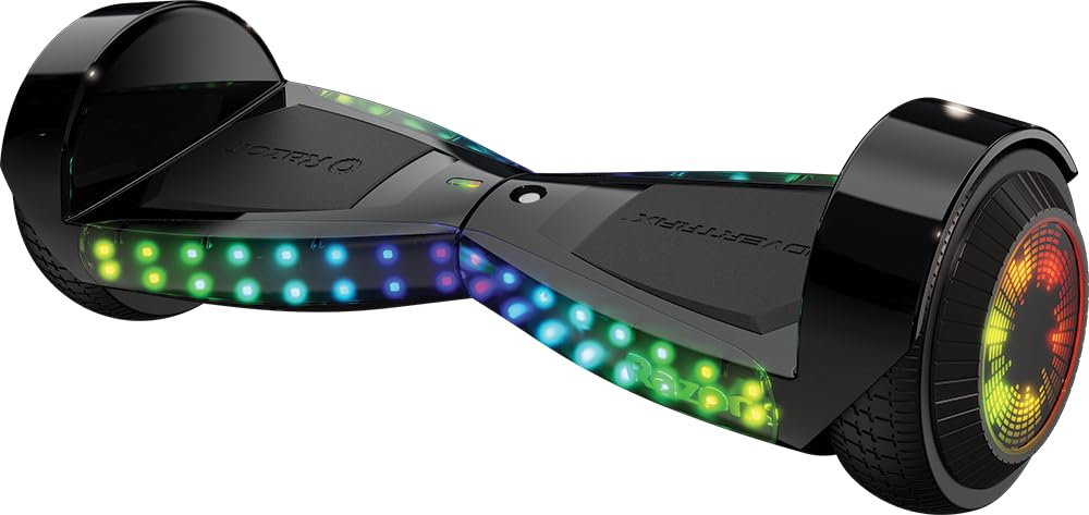 Sonic Glow Hovertrax Hoverboard - Bluetooth Speaker, LED Lights Sync to Music, 8 MPH, UL2272 Certified Self-Balancing Scooter for Kids & Teens - Perfect for Commuting, Fun Rides & Outdoor Adventures