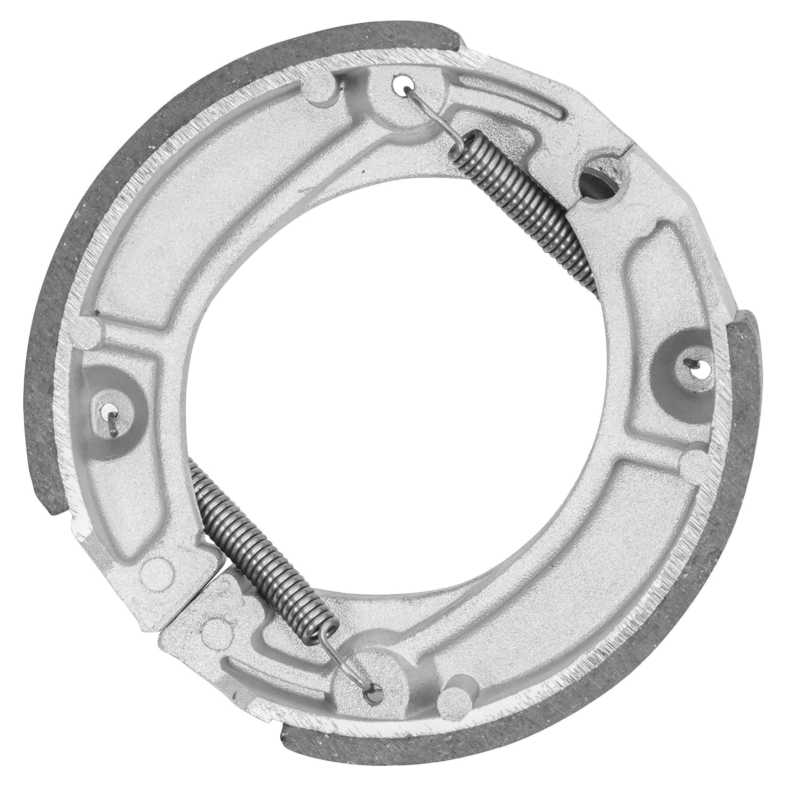 Caltric Rear Brake Shoes Replacement for Honda XR200R XR-200R XR 200R 2002 - High Performance Braking for Off-Road Motorcycles & Trail Riding Adventures