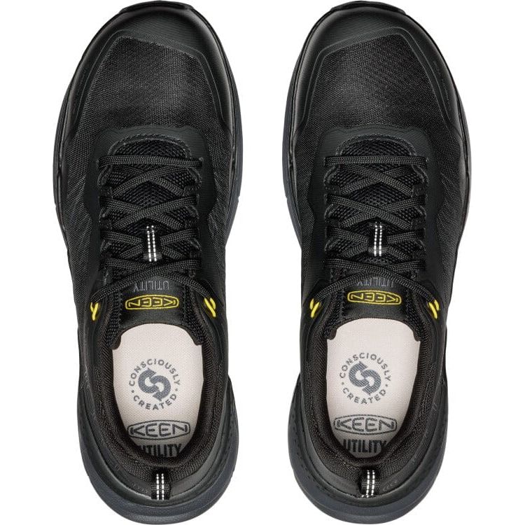 KEEN SPEEDWORKS Work Sneaker for Men - Carbon Toe Safety Shoes - Lightweight & Durable Work Boots for Construction, Warehouse & Outdoor Jobs