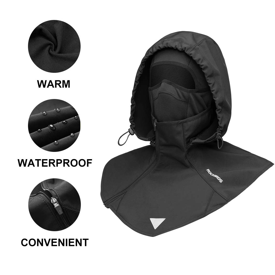 ROCKBROS Windproof Balaclava Face Mask for Men & Women - Breathable Winter Ski Mask for Cycling, Motorcycling & Outdoor Sports - Cold Weather Protection for Skiing, Snowboarding & Hiking