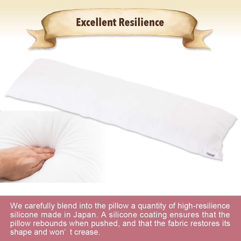Premium Japanese Body Pillow - 63 x 20 Inch (160 x 50cm) Dakimakura for Side Sleepers & Pregnancy Support - Anime Design, Washable Cover - Ideal for Comfort, Maternity & Anime Fans