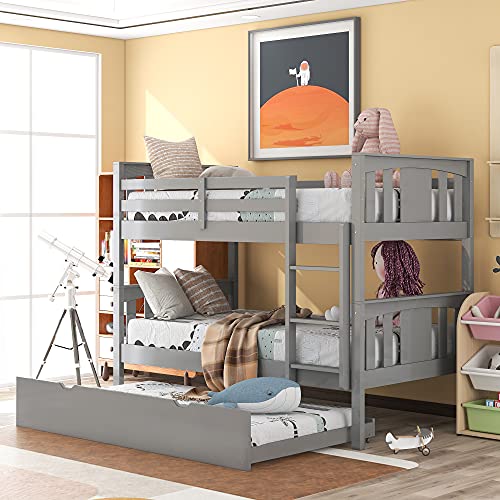 Gray Bunk Bed