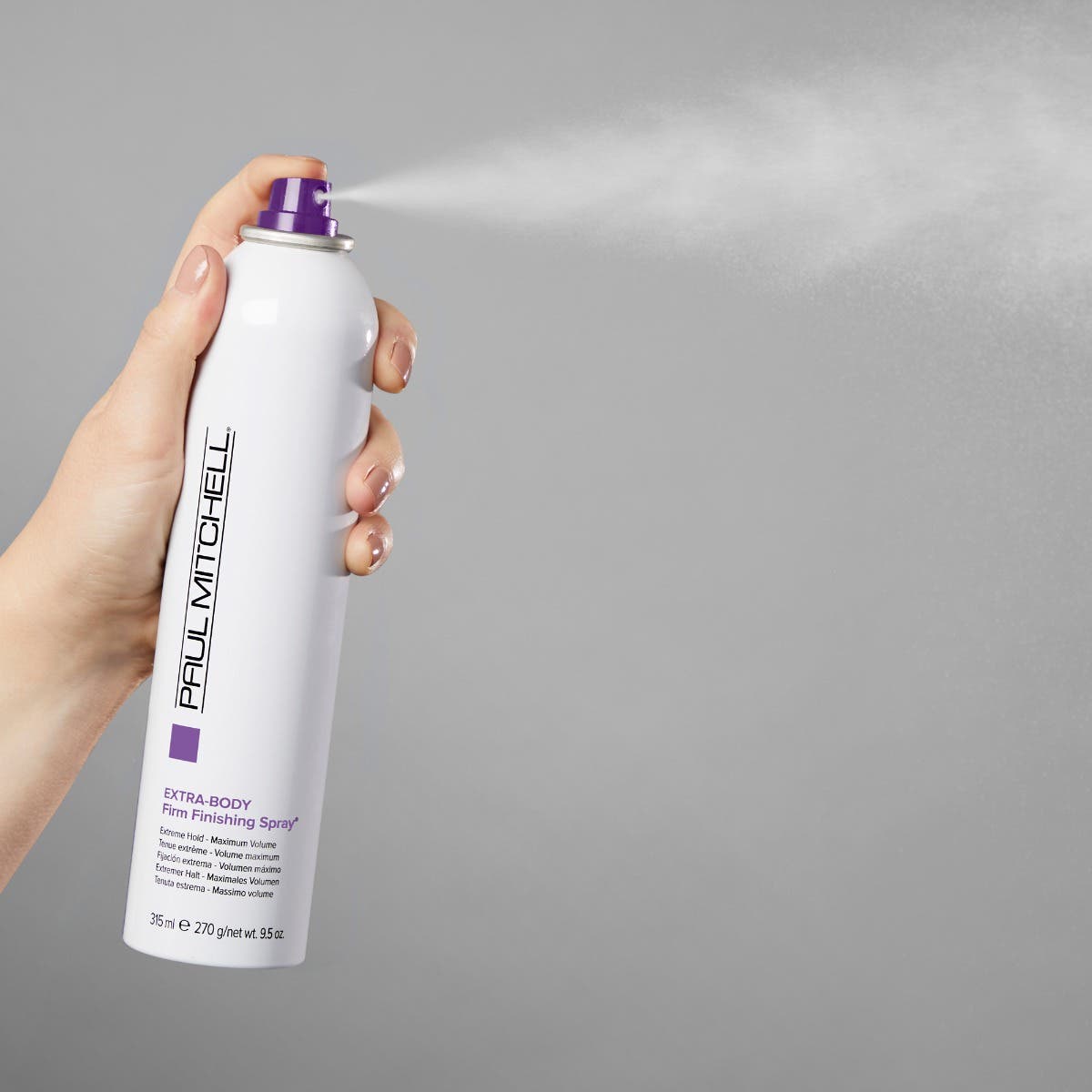 Extra Body Firm Finishing Spray for Hair - Volumizing & Texturizing Hair Spray for Women & Men - Perfect for Styling, Curls & Updos - Salon-Quality Hold for All-Day Volume