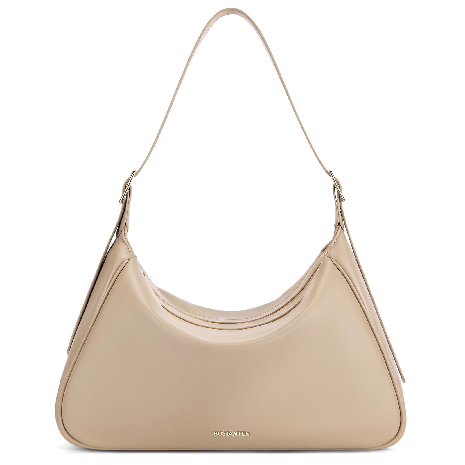 BOSTANTEN Women's Small Crossbody Purse - Trendy Crescent Shoulder Bag Hobo Handbag for Everyday Use, Travel & Date Night