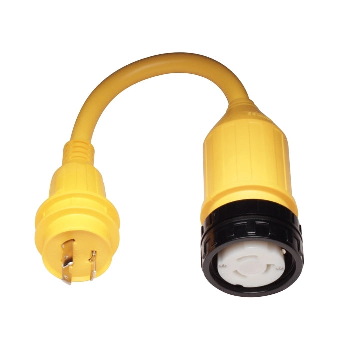 PARKPOWER 50AMP to 30AMP RV Adapter Converter - Heavy Duty Electrical Connector for Campers, Trailers & Motorhomes - Perfect for RV Parks & Outdoor Power Hookups