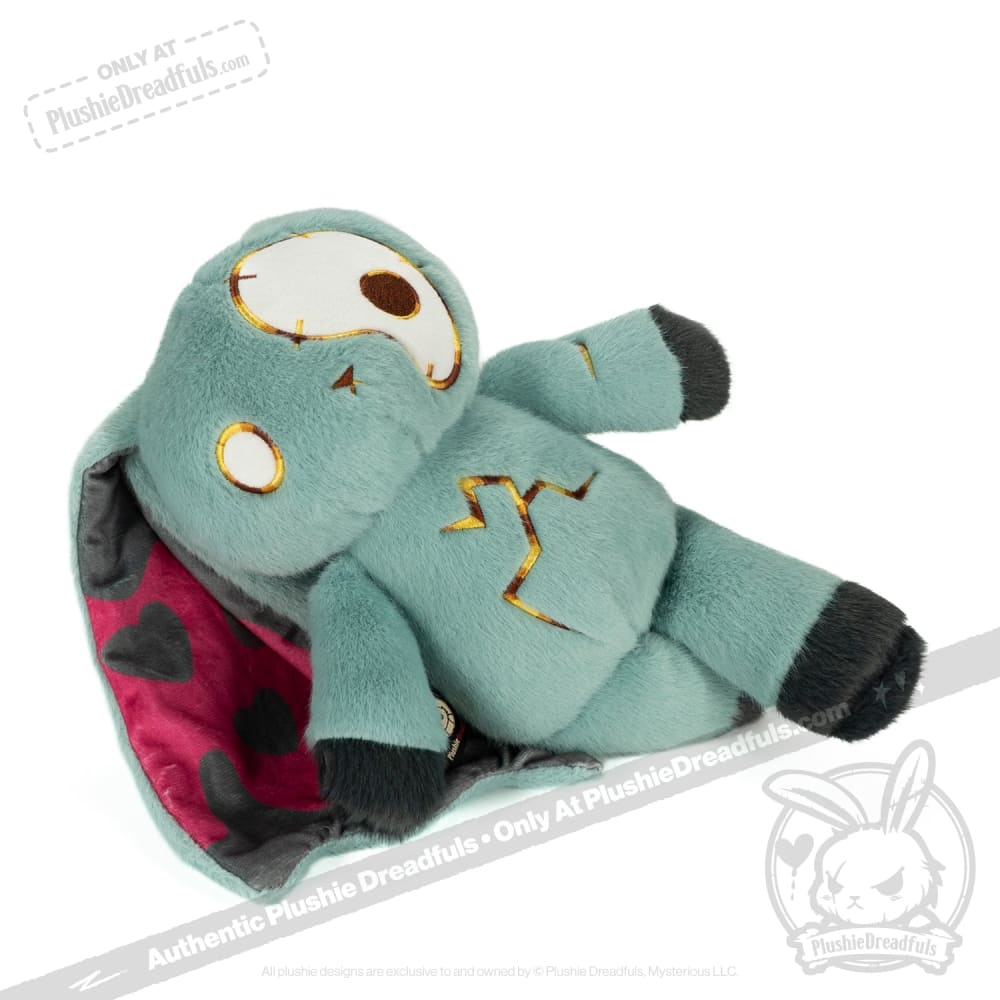 Plushie Dreadfuls Complex PTSD (CPTSD) Rabbit Stuffed Animal - Soft Comfort Toy for Anxiety Relief, Therapy Support & Emotional Healing - Perfect for PTSD Survivors, Mental Health Awareness & Cuddling