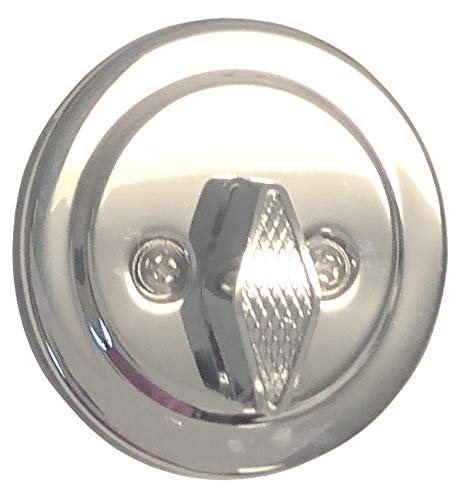 Polished Chrome Door Lever Handle - Entry, Privacy, Passage, Dummy & Deadbolt Lock Set 835CR - Single Cylinder Deadbolt Keyed Alike - Perfect for Home, Office & Commercial Security