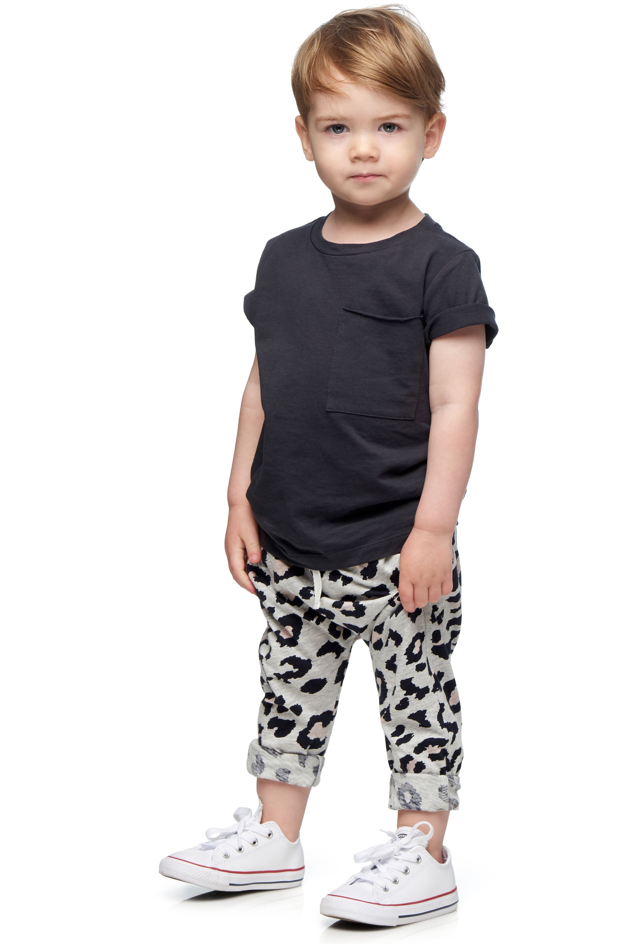 Wild Hearts Little Pants - Soft Cotton Baby Pants for Boys & Girls | Comfortable Playwear for Toddlers 1-3 Years | Perfect for Playtime, Daycare & Family Outings