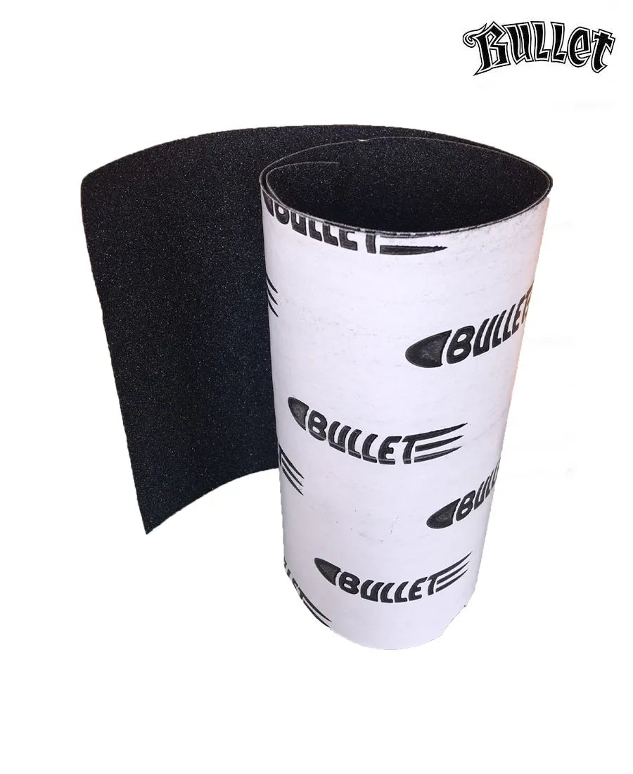 Lija Bullet Skateboard Grip Tape - 84 cm Non-Slip Abrasive Surface for Enhanced Control & Performance | Perfect for Street Skating, Tricks & Longboard Use