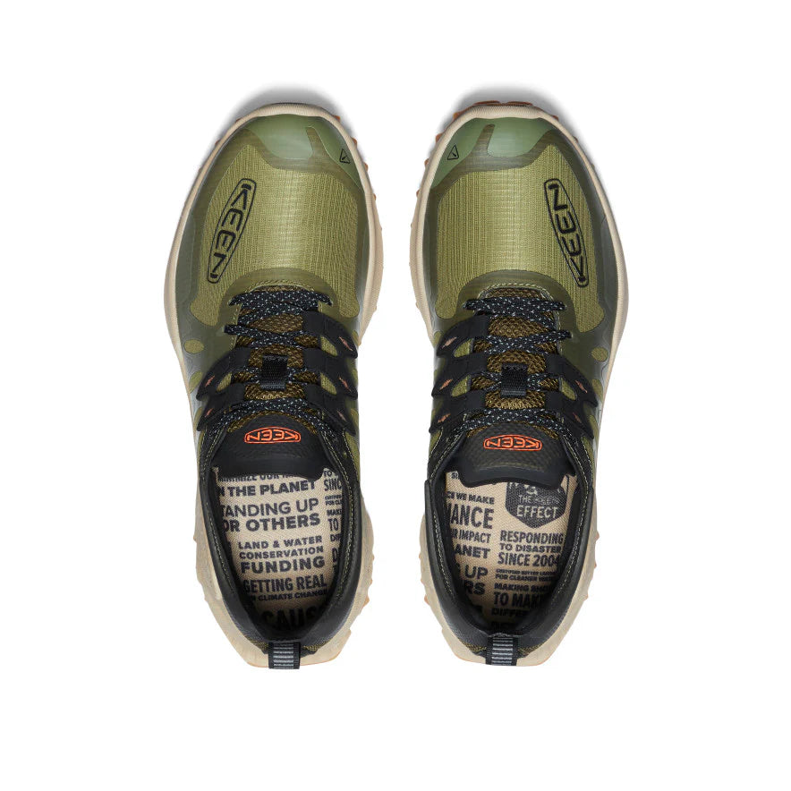 Men's Zionic Speed Running Shoes - Dark Olive/Scarlet Ibis Colorway | Lightweight & Breathable for Marathon Training, Gym Workouts & Daily Wear