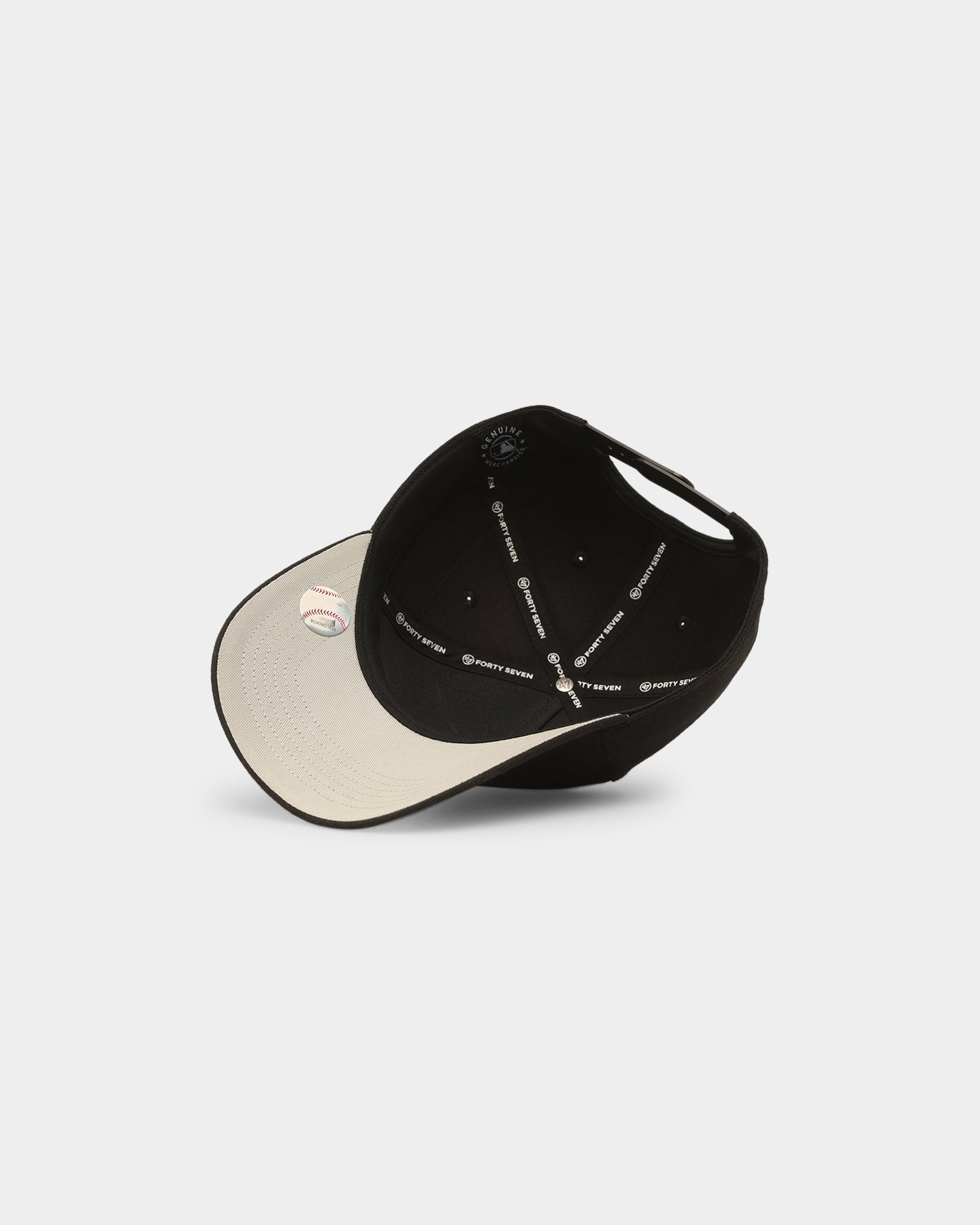 Los Angeles Dodgers '47 MVP DT Snapback Hat - Black/Black Adjustable Baseball Cap for Men & Women - Perfect for Games, Fan Gear & Streetwear Fashion