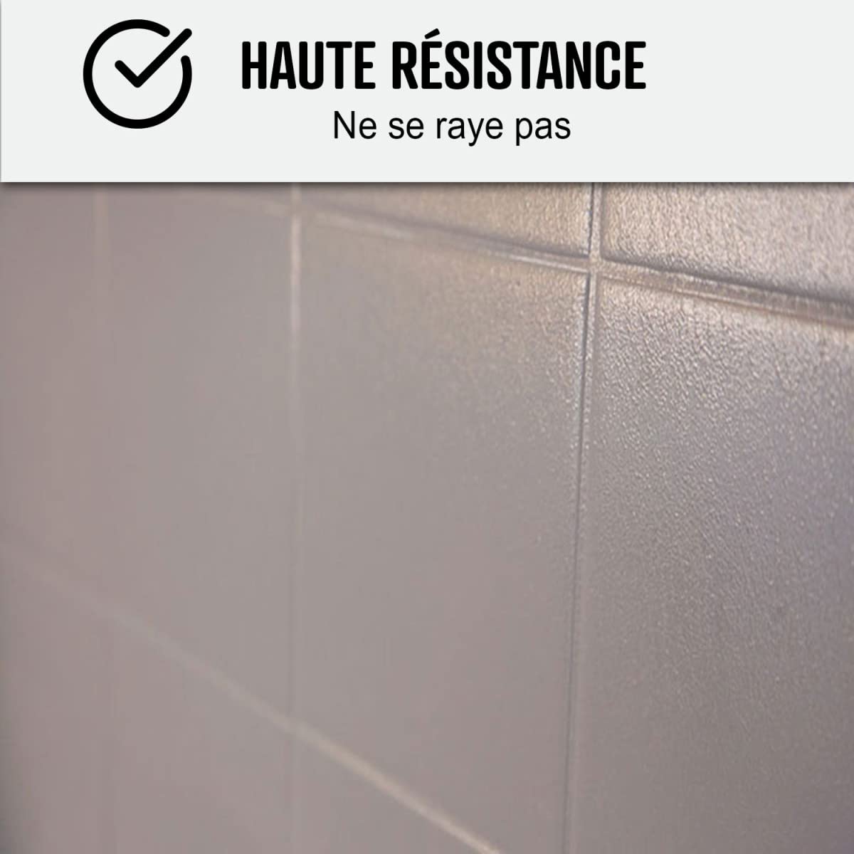 ARCAPOXY Tile Paint for Kitchen & Bathroom - 1 kg (Covers Up to 10 m² in 2 Coats) - Tele Gray 4 - RAL 7047 - Waterproof & Durable Ceramic Tile Paint - Perfect for Renovating Old Tiles in Kitchens, Bathrooms & Backsplashes